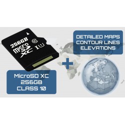 MicrosSD + Mapas + Elevaciones
